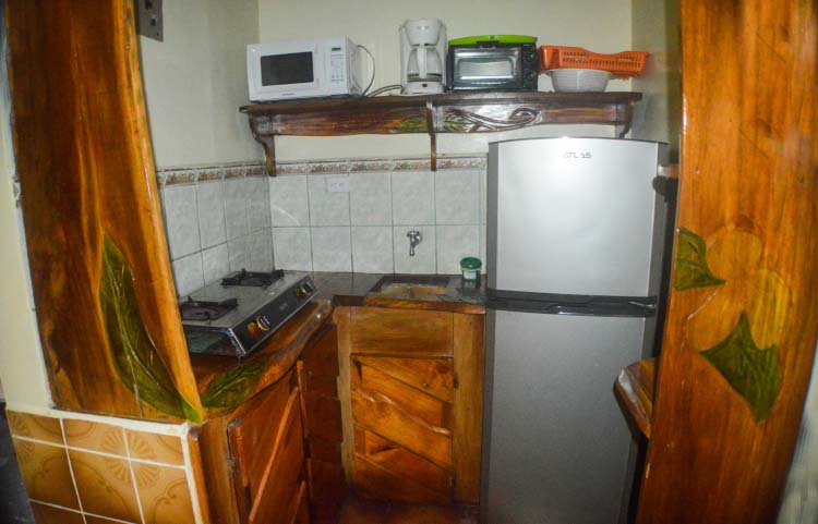 Cabin private kitchen
